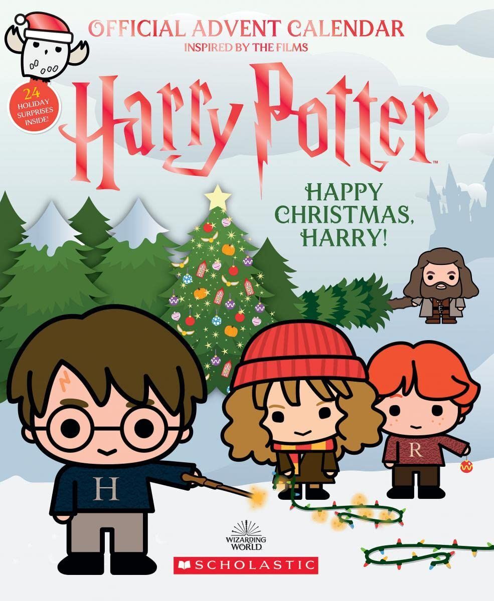Calendari Scholastic - Happy Christmas, Harry! Official Harry Potter Advent Cale