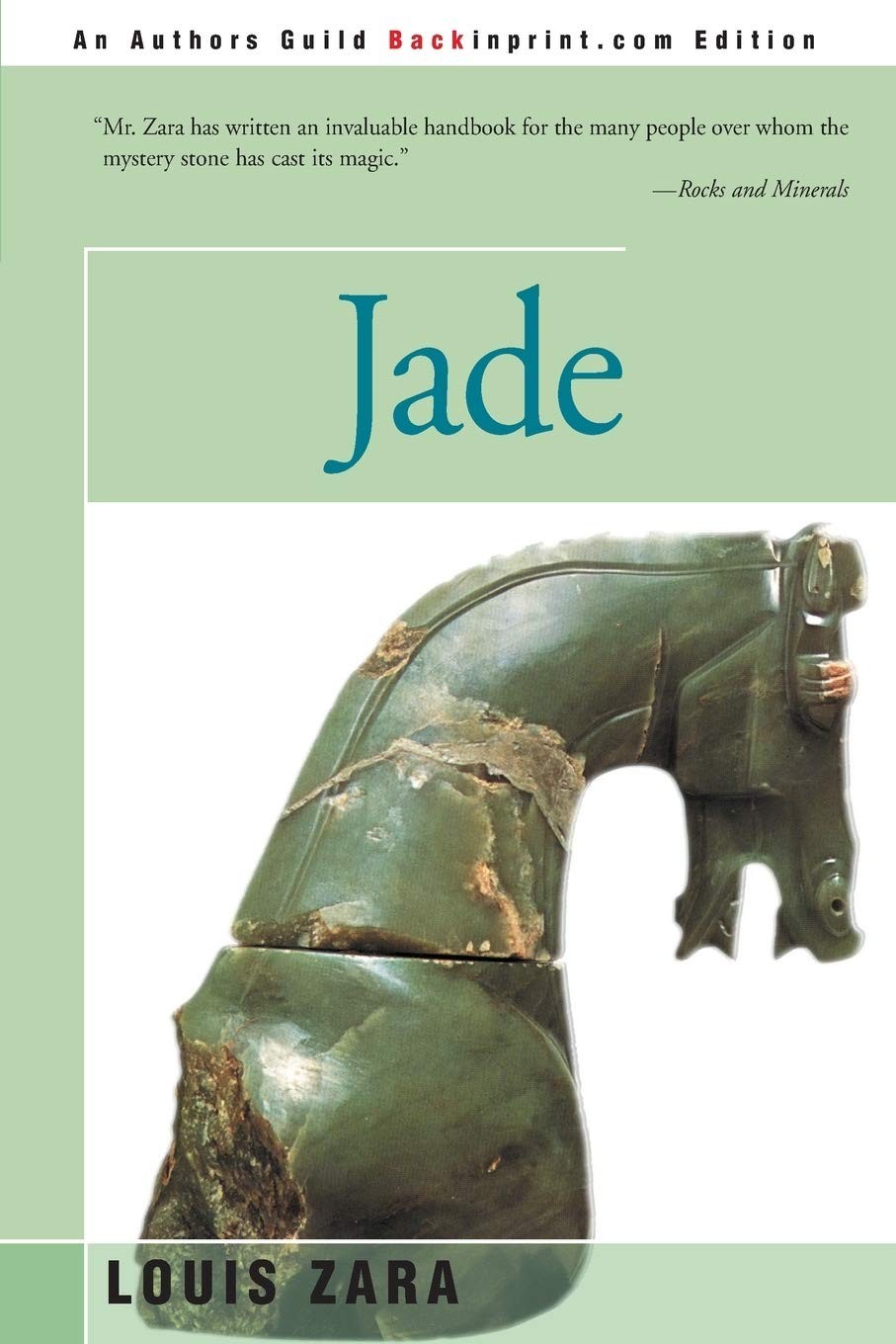 Louis Zara Jade (Tascabile)