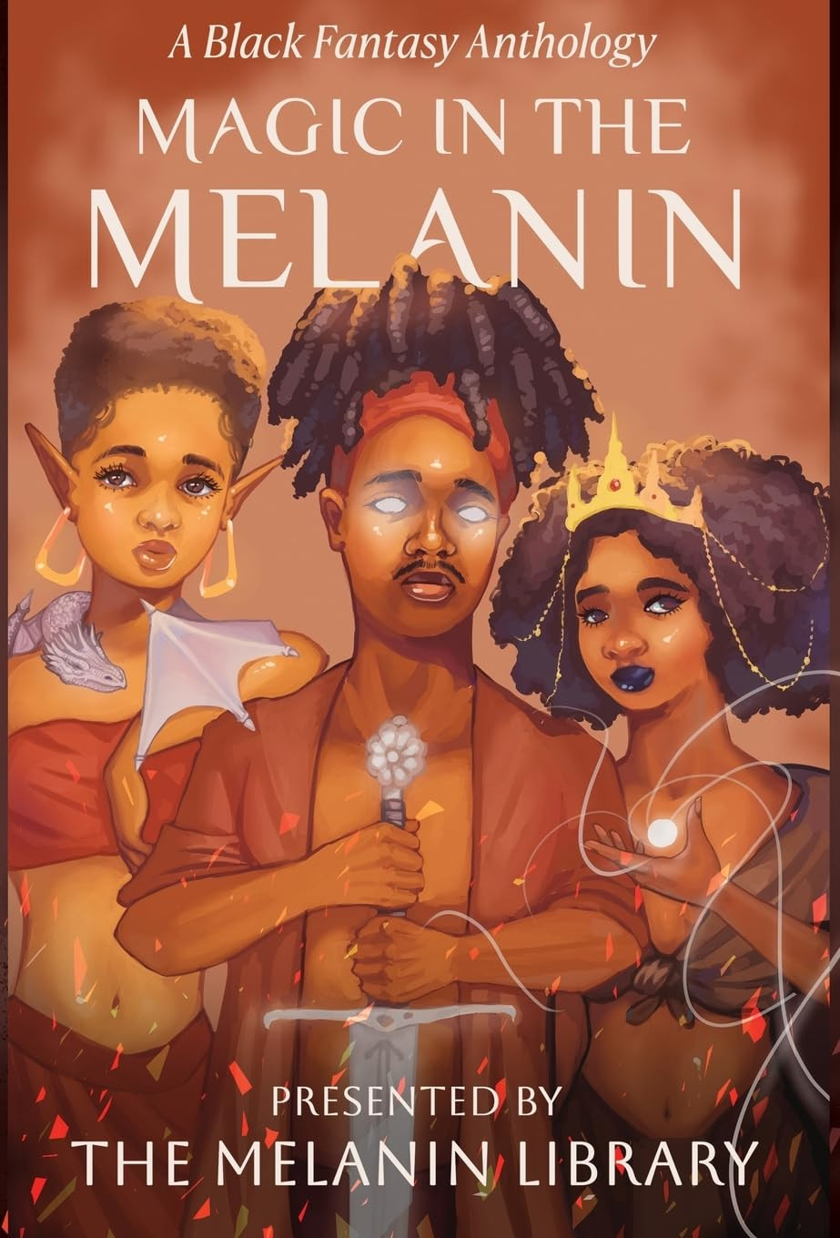 Melanin Library Magic in the Melanin (Copertina rigida)