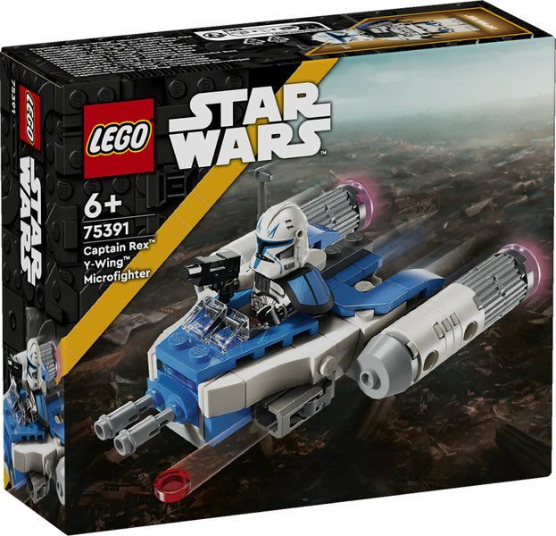 Merchandising Lego: 75391 - Star Wars - Microfighter Y-Wing Di Captain Rex
