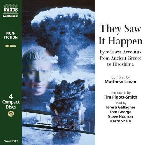Matthew Lewin They Saw it Happen: Eyewitness Accounts from Ancient Greece t (CD)