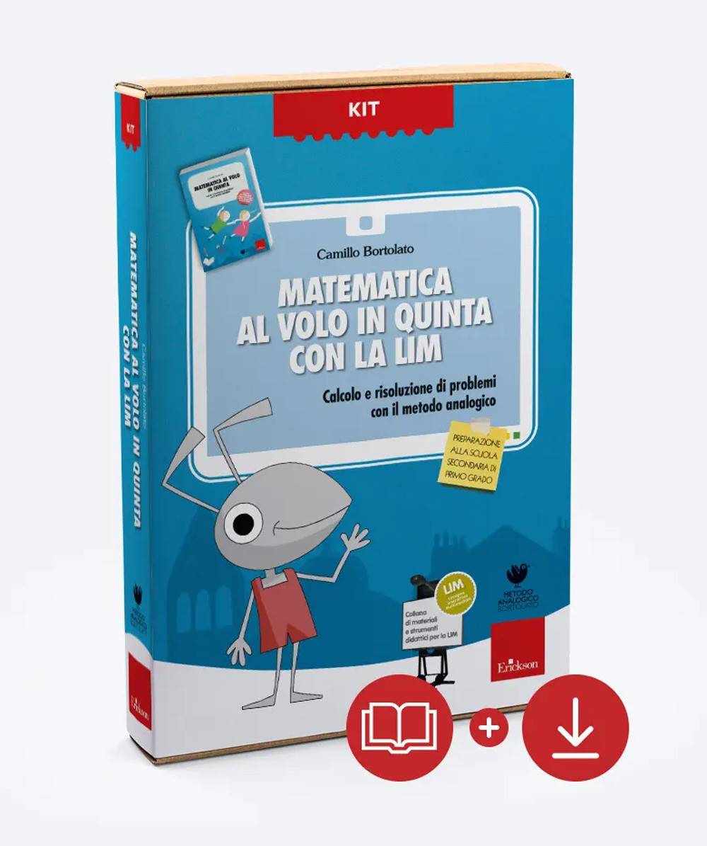 Matematica al volo in quinta. Kit. Nuova ediz. Con software - Bortolato Camillo
