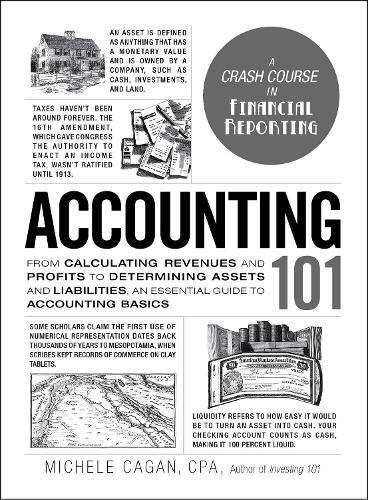 Michele Cagan Accounting 101 (Copertina rigida) Adams 101 Series