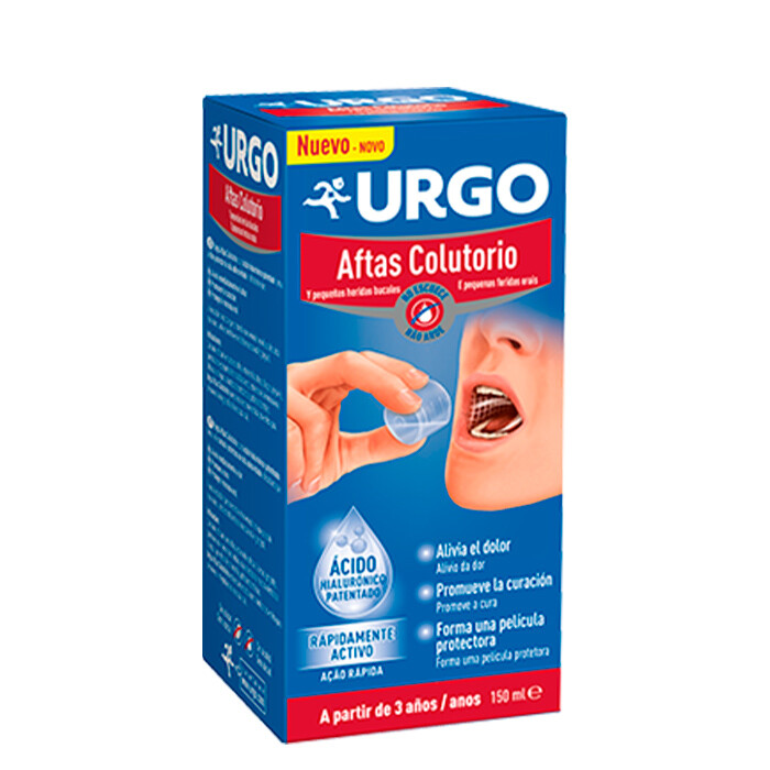 Urgo Aftas Mouthwash 150ml
