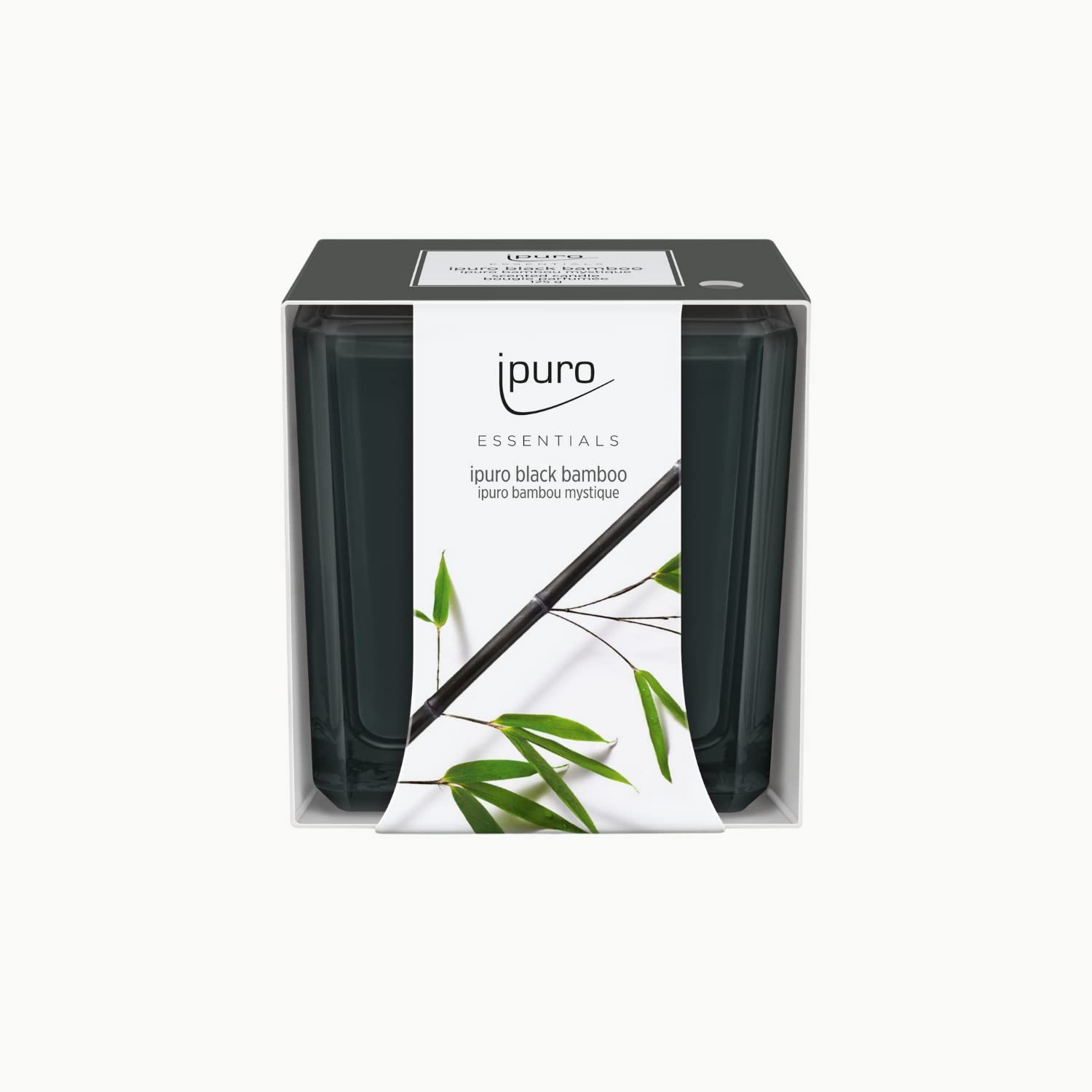 ipuro Duftkerze Black Bamboo schwarz Black Bamboo NUOVO