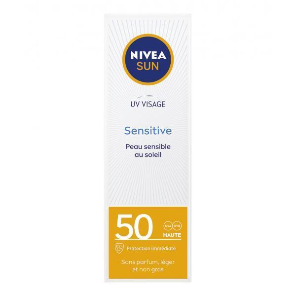 Nivea Sun Facial Sensitive Spf50 50ml