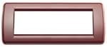 Vimar 16766.07 Placca Rondò 6 Posti Tecnopolimero Rosso