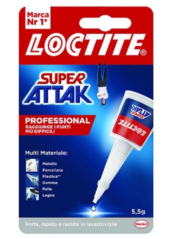 SUPER ATTAK PROFESSIONAL PRECISION GR.5,5 ADESIVO INSTANTANEO UNIVERSALE