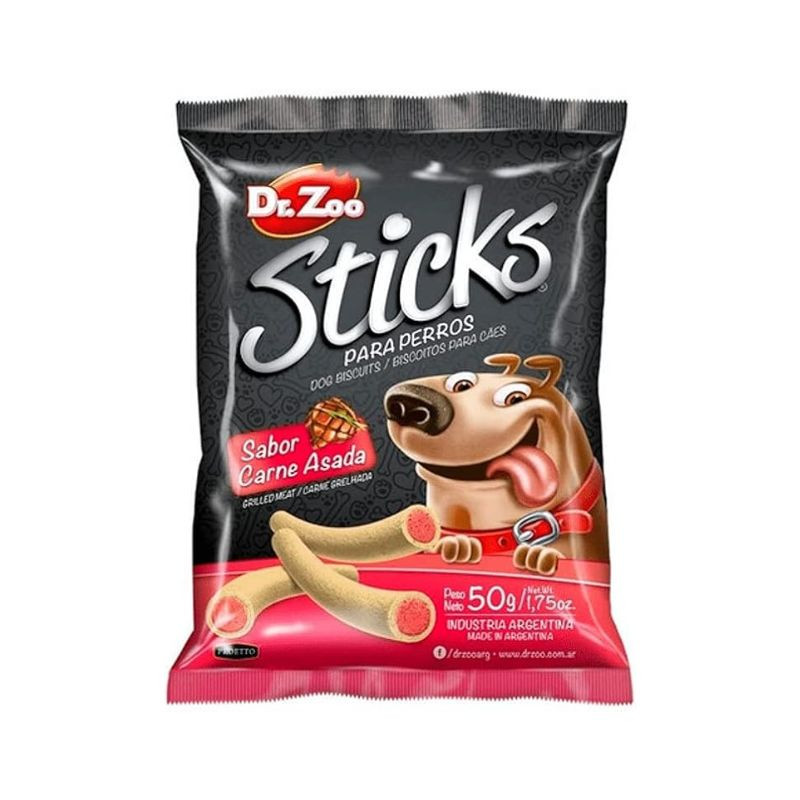 Dr. zoo snack sticks carne grigliata 50gr