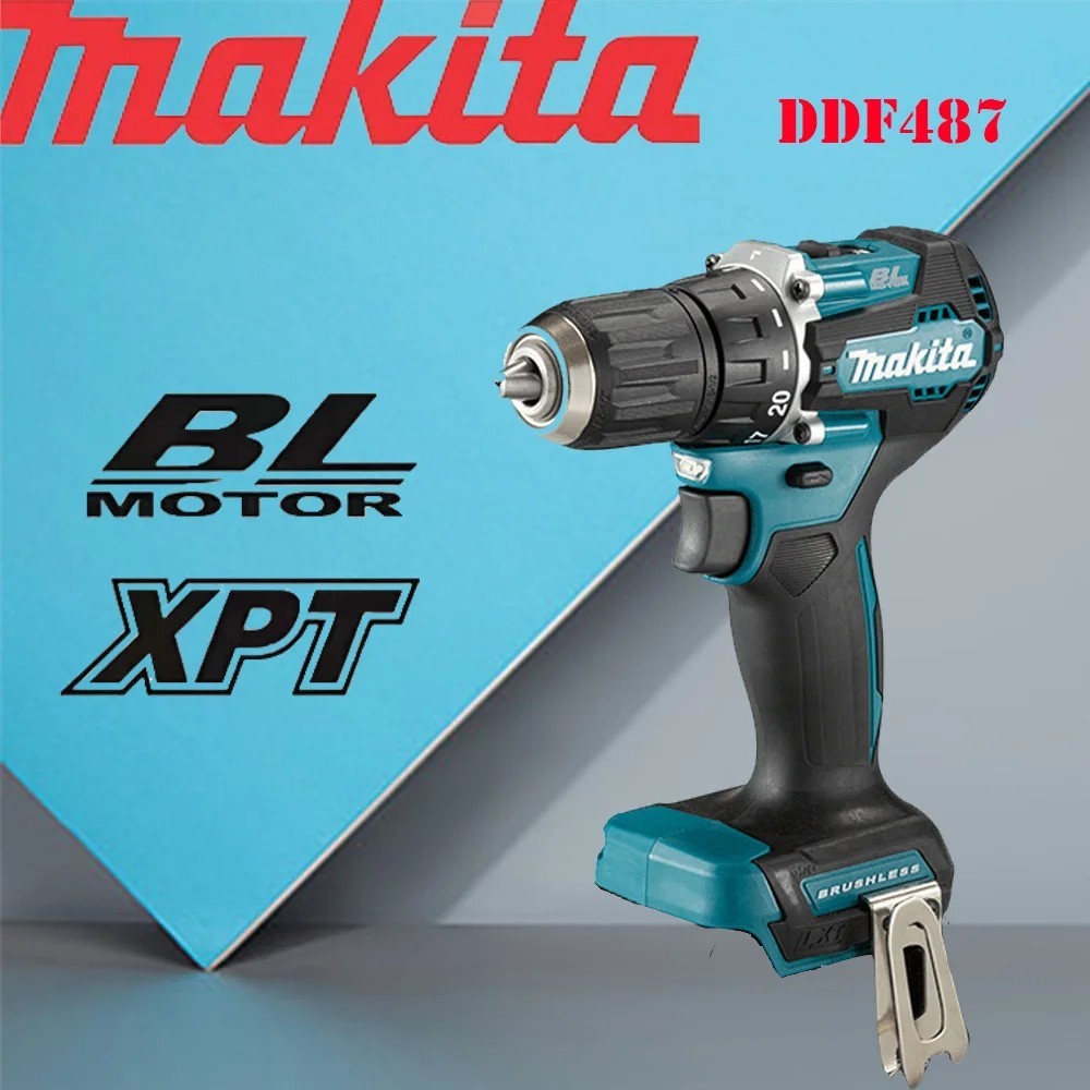 Makita DDF487 18V Trapano Avvitatore a Batteria (Senza Batteria)