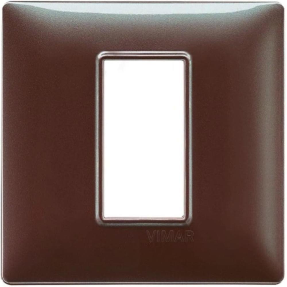 VIMAR PLANA - PLACCA 1M MARRONE MICALIZZATO 1464123