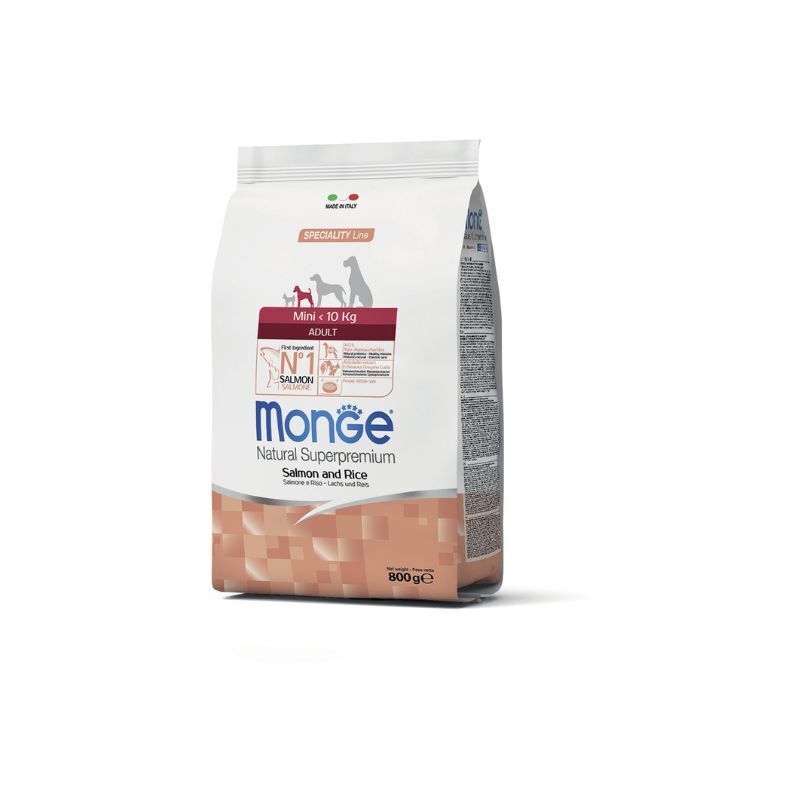 Monge adult mini salmone 800gr