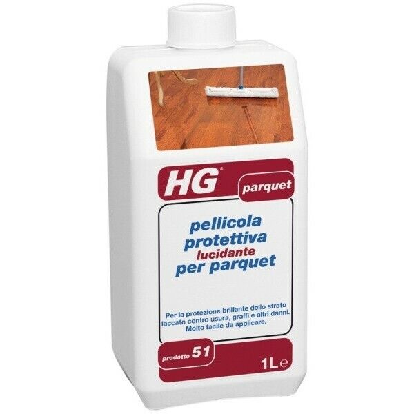 Detergente pellicola protettiva lucidante per pavimento protezione parquet 1 Lt