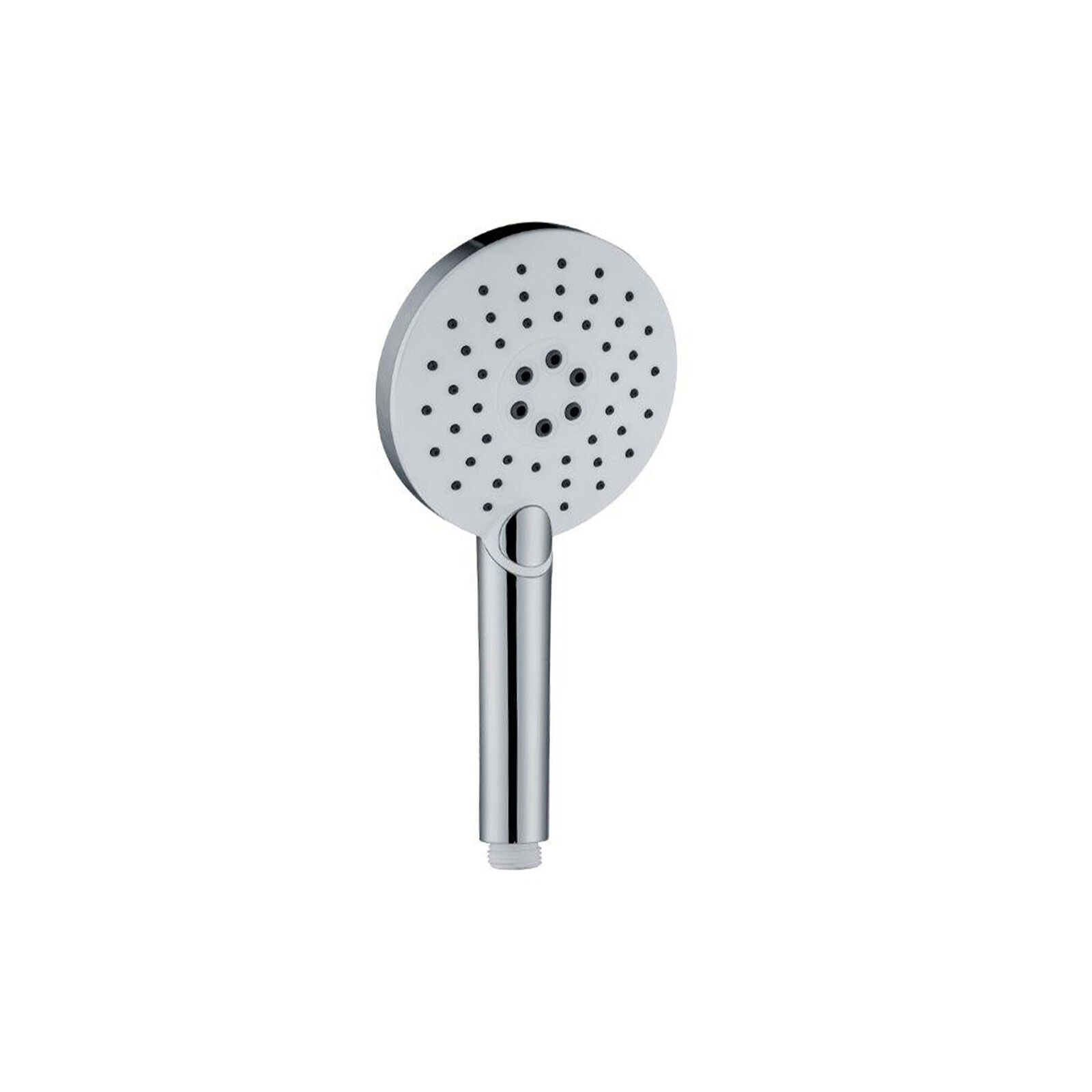 DOCCIA ANTICAL 3 GETTI CON PULSANTE CROMO BIANCO