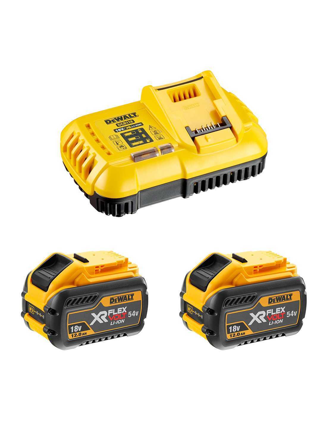 Dewalt power set  flexvolt dcb118y2 (2 x 54v/18v.. 5035048722725