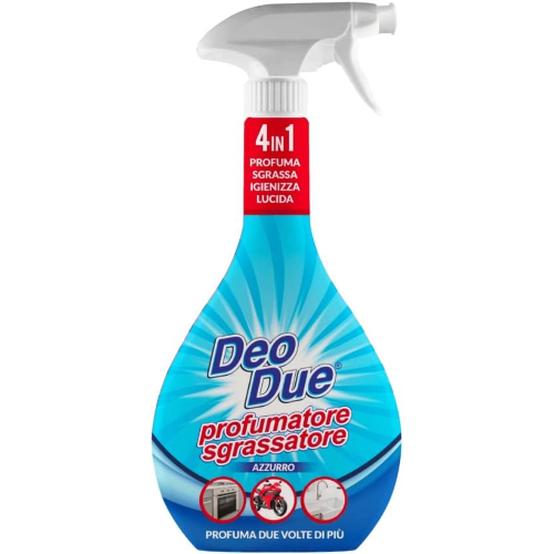 Deo Due Sgrassatore Profumatore Azzurro Spray 600ml