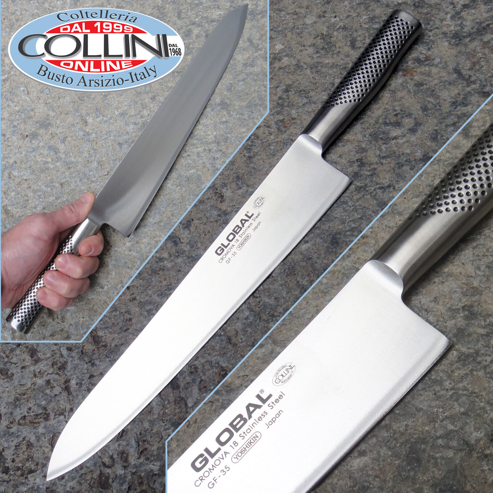 Global knives - GF35 - Chef's Knife - 30cm - coltello cucina