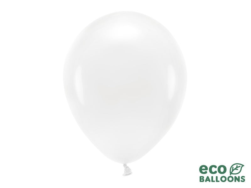 10 PALLONCINI BIANCHI 30 CM