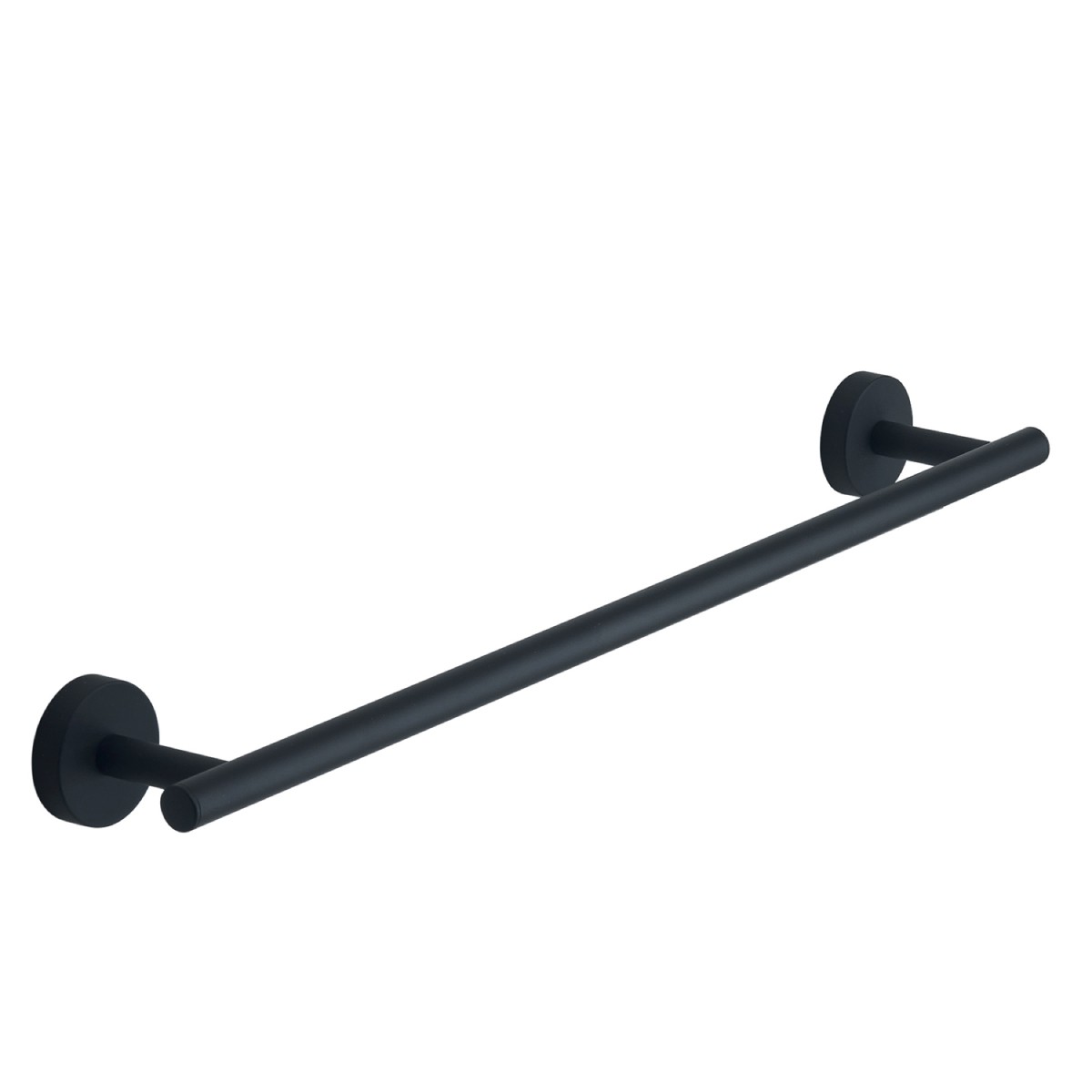 PORTA SALVIETTE DA PARETE IN ACCIAIO INOX NERO OPACO MODELLO EROS - DIM. CM (...