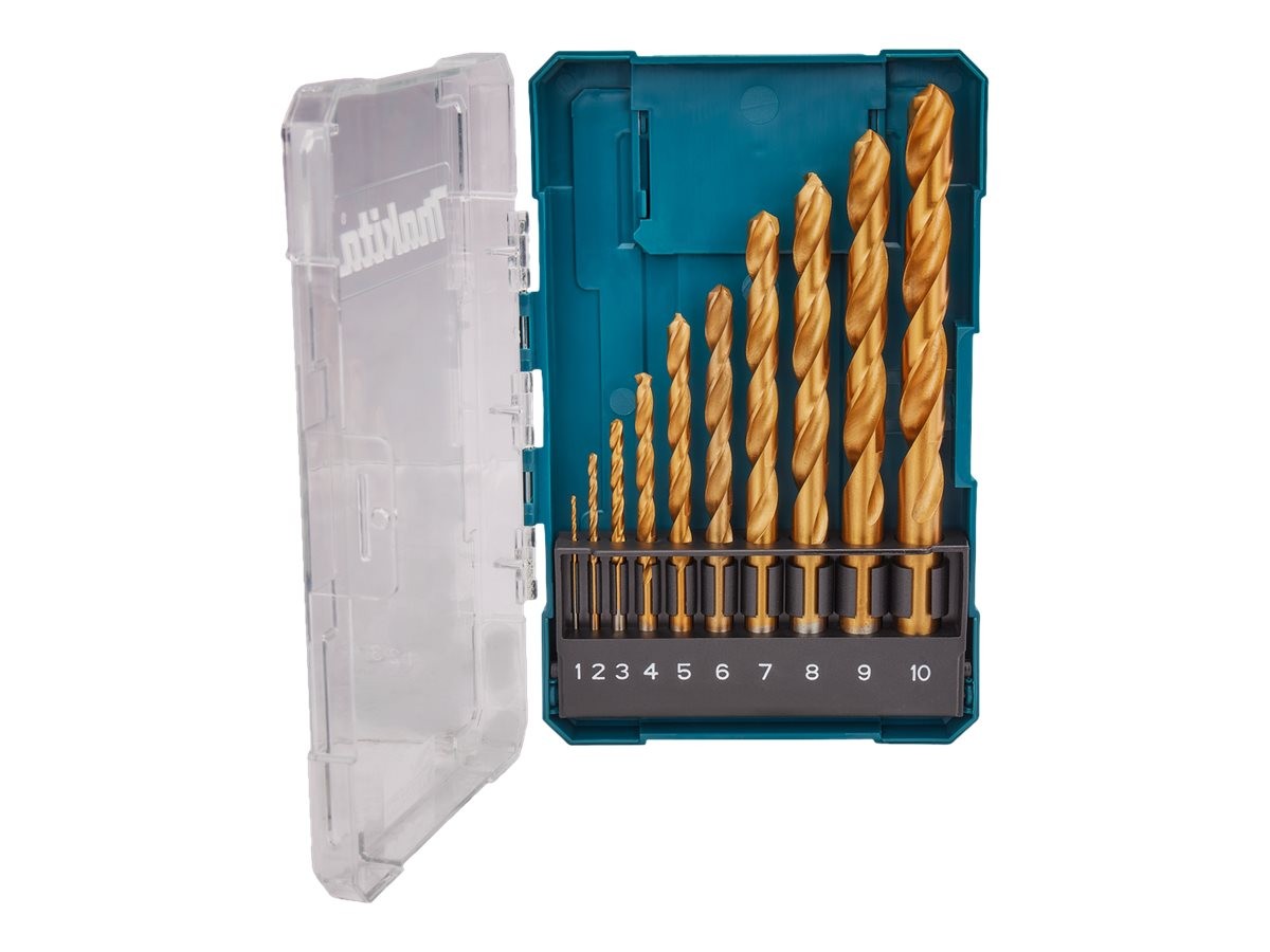 Makita D-72849 Trapano Set di punte per trapano Metallo Legno Holz