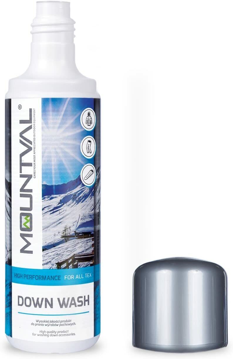 Detersivo liquido per lavare in lavatrice abbigliamento da montagna e accessori