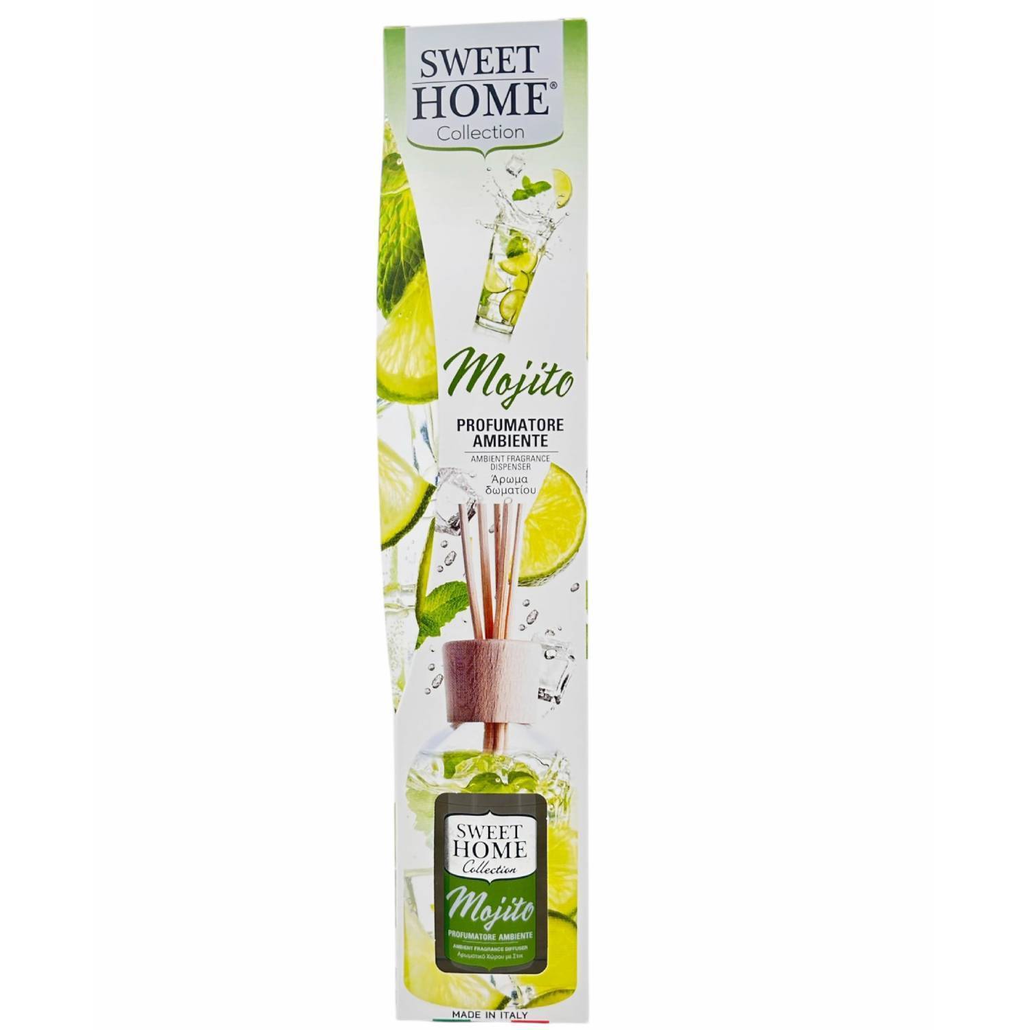 Sweet Home Collection Profumatore Ambiente Mojito Con Bastoncini