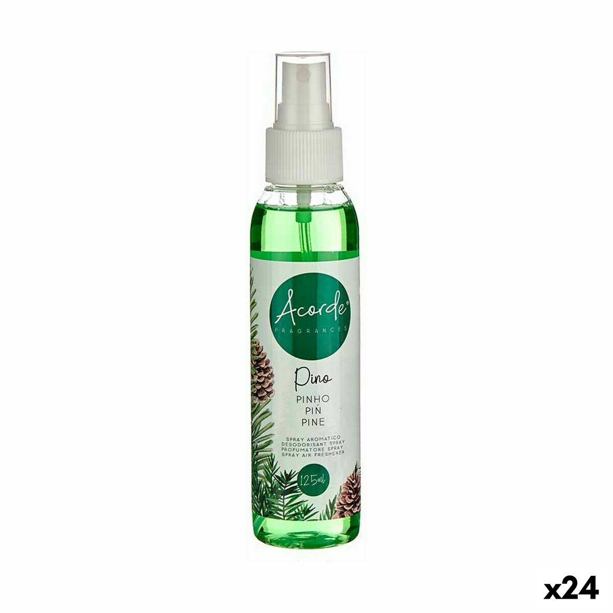 Diffusore Spray Per Ambienti Acorde AR1810539 Pino 125 ml [24 Unità]