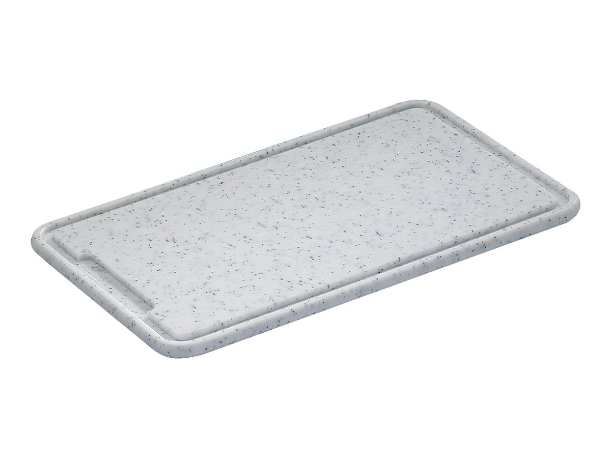 Zassenhaus Tranchierbrett Kunstst. Hellgrau 42x27x1.5cm Granit 060072