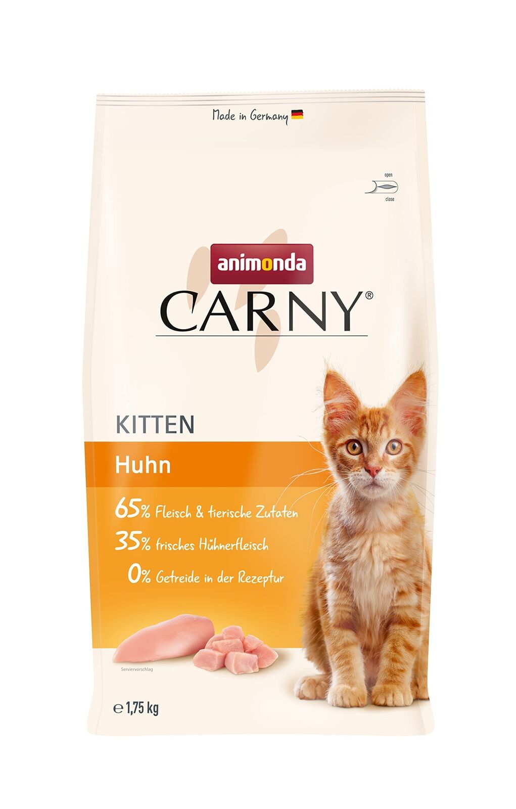 animonda Carny Kitten Croccantini Gatto senza zucchero e senza cereali Pollo ...