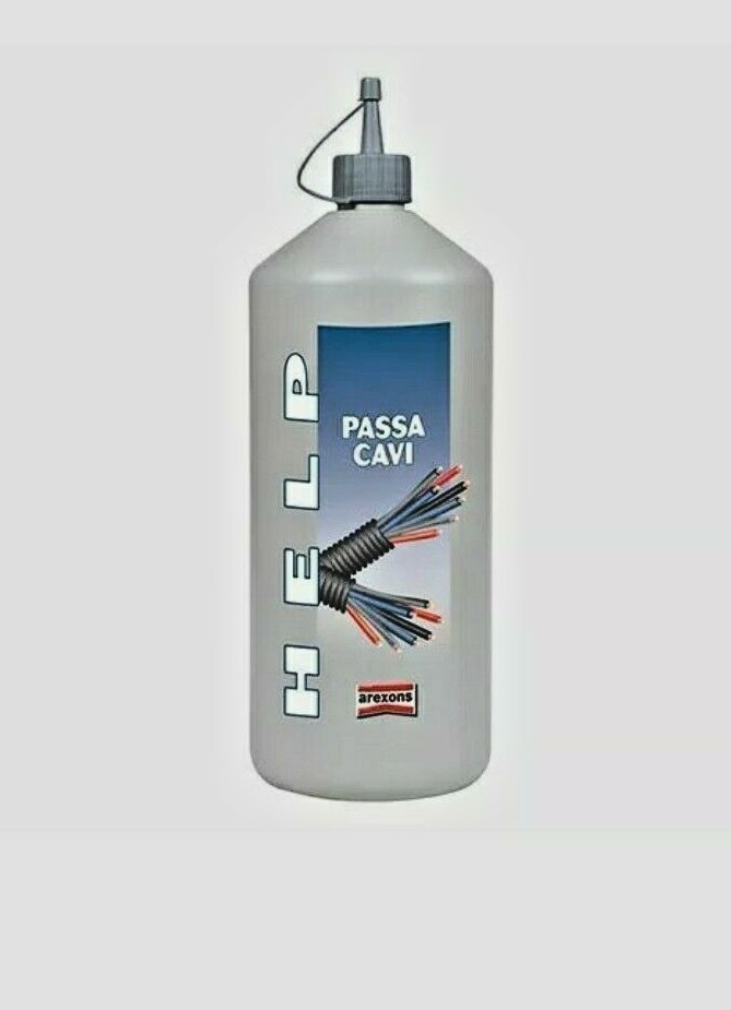 Liquido lubrificante p/guaine elettriche PASSA CAVI Arexons linea Help lt.1-4262