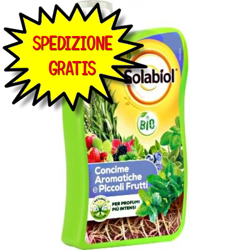 SOLABIOL CONCIME LIQUIDO AROMATICHE & PICCOLI FRUTTI 1 LT BIO