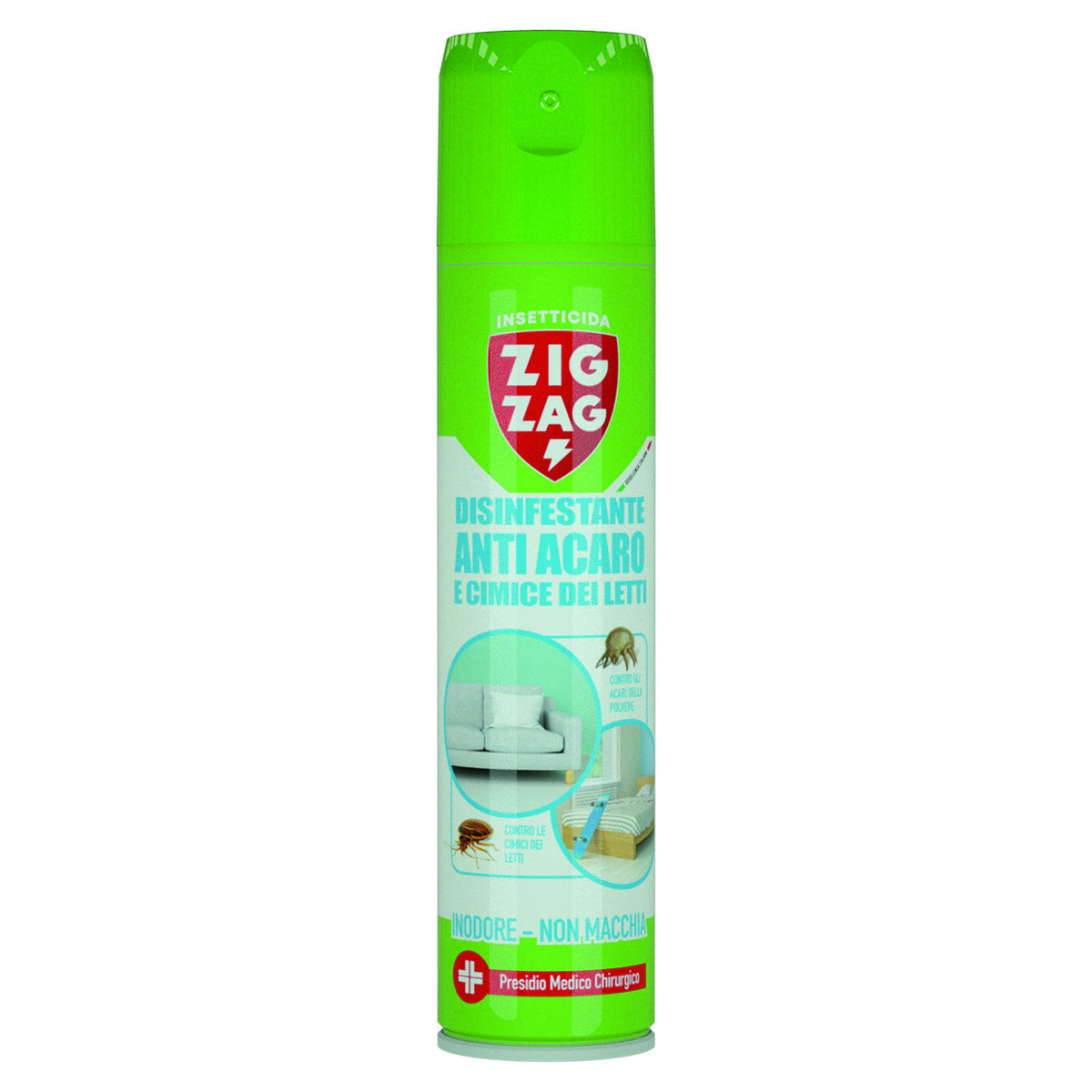 Zig Zag INSETTICIDA ANTIACARO E CIMICI DEI LETTI SPRAY  ml. 300