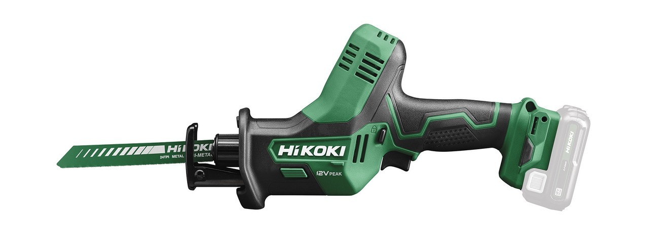 Hikoki CR12DAW4Z Seghetto Diritto Batteria 12V 50mm Solo Corpo