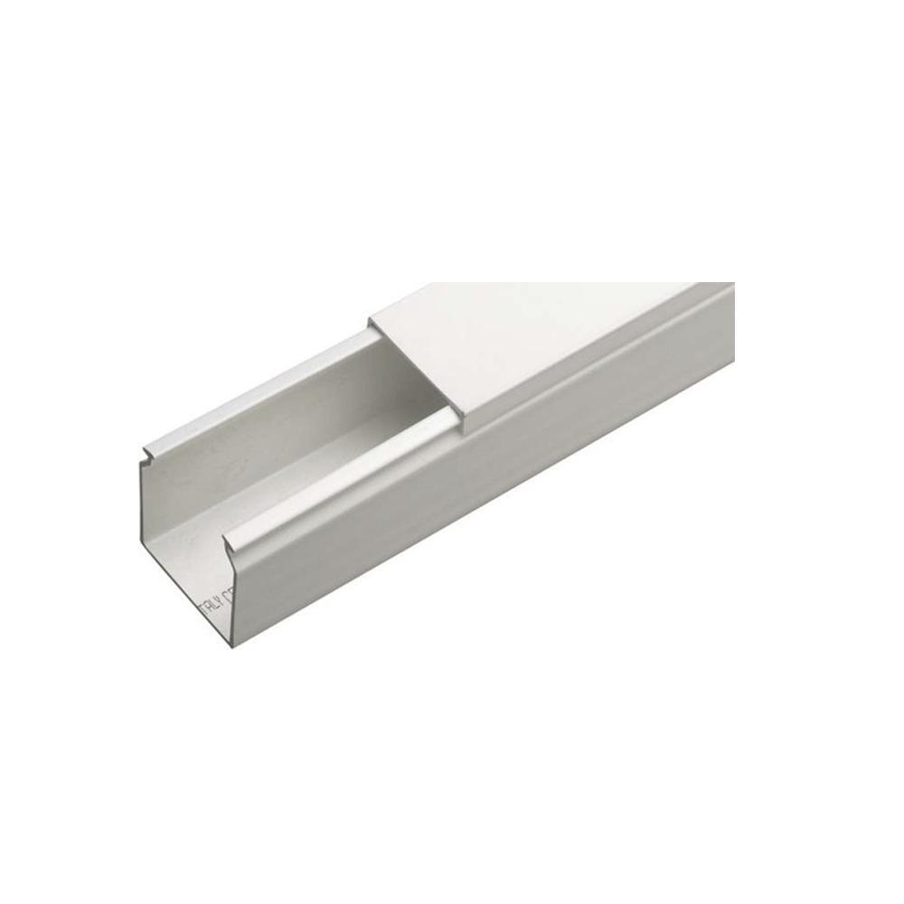 CANALINA COMPRICAVO CON COPERCHIO 80X60MM SERIE CP BIANCO CONDIZIONATORI 2MT
