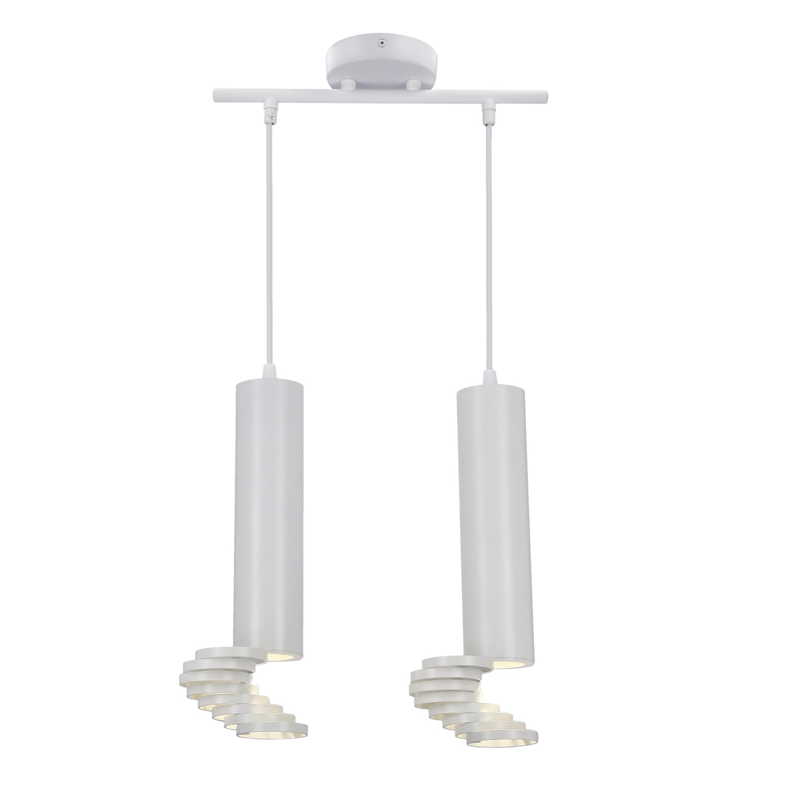 Candellux Lighting TUBO PENDANT 2X50W GU10 6/30 BIANCO (u5Y)