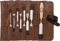 Kirschen Werkzeuge Stechbeitelsatz 8-tlg. Tasche 4-6-10-12-16-20-26-30 1131002