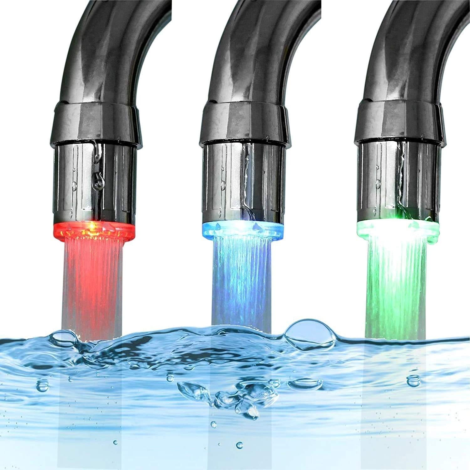 Sensore di temperatura a 3 colori gradiente LED Light Kitchen bagno (g3N)