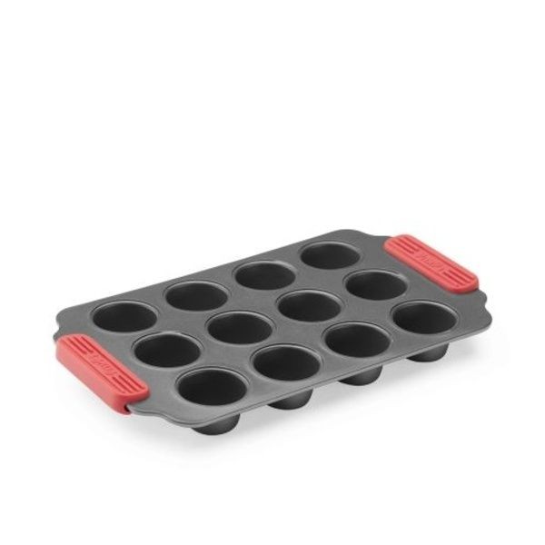 Teglia Antiaderente per 12 Mini Muffin Lekue Grey - 887406