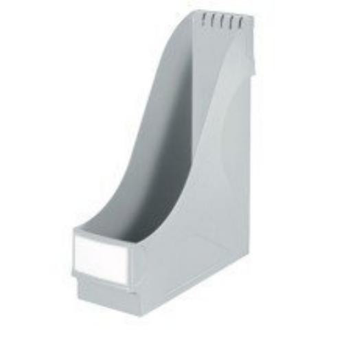 Magazine File Extra Wide A4 Labelling Field 95 mm Wide Light Grey