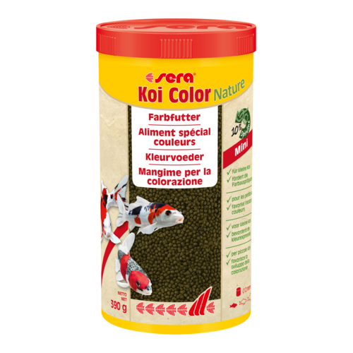 Mangime per carpe Koi  SERA Koi Color Mini Nature 1 L