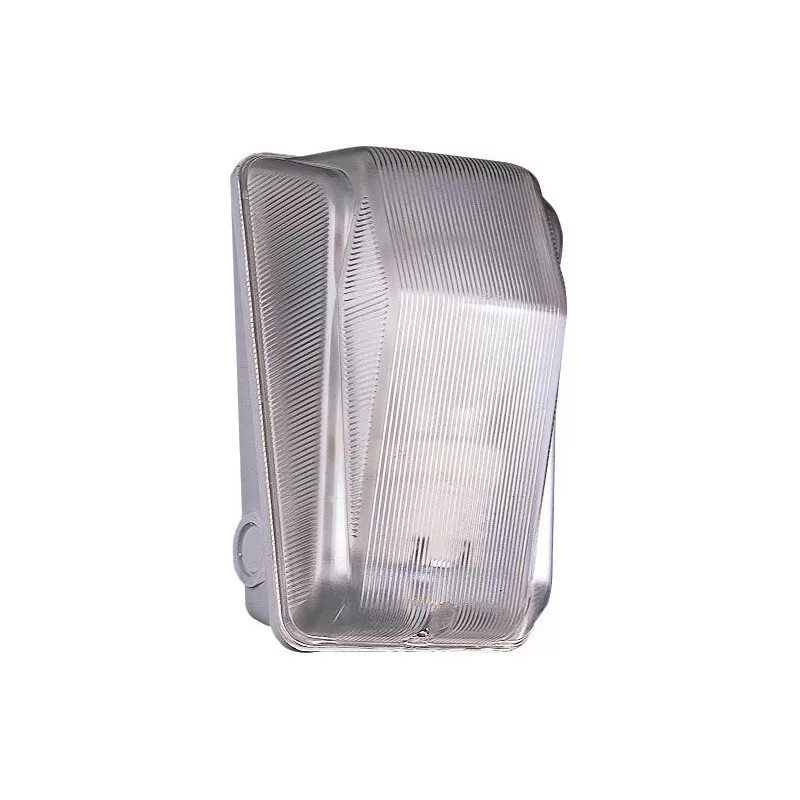 Gewiss gw80401 retta plafoniera 75w e27 ip44 trasparente gw80401
