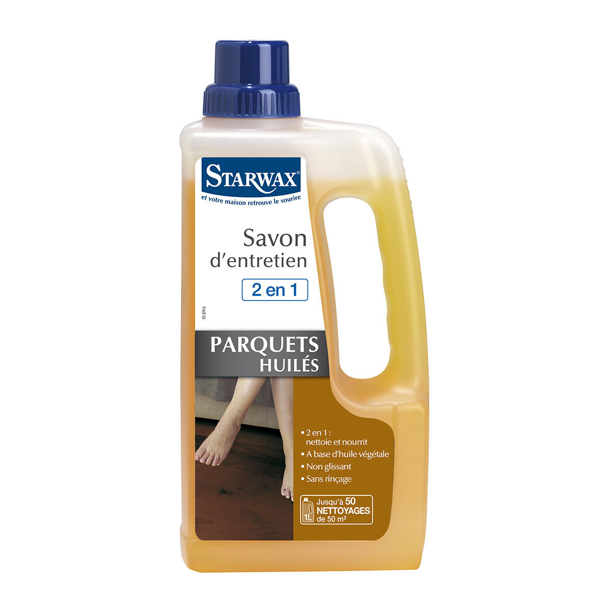 Starwax Sapone Per Cura Per Parquet Oliato 1 Litro - 999