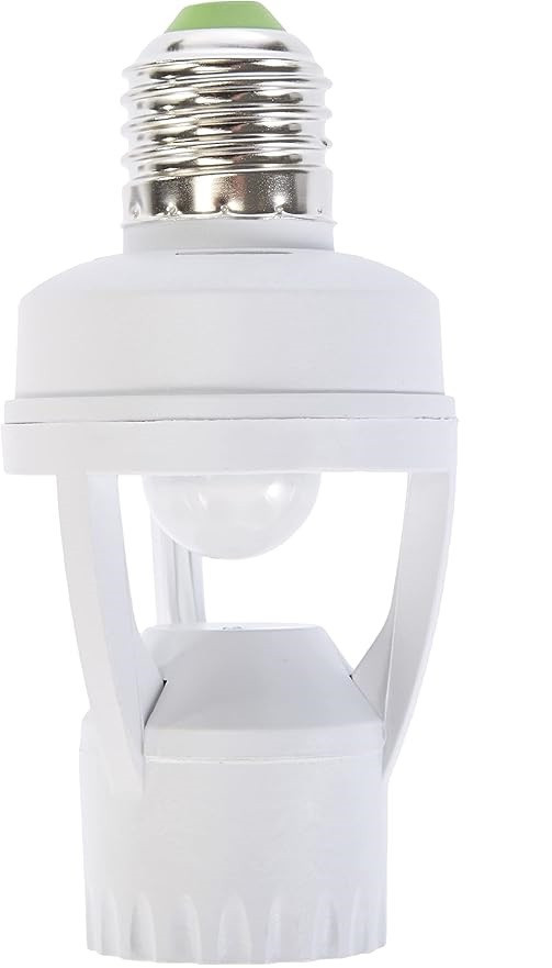 ELECTRALINE - PORTALAMPADA CON SENSORE CREPUSCOLARE A
