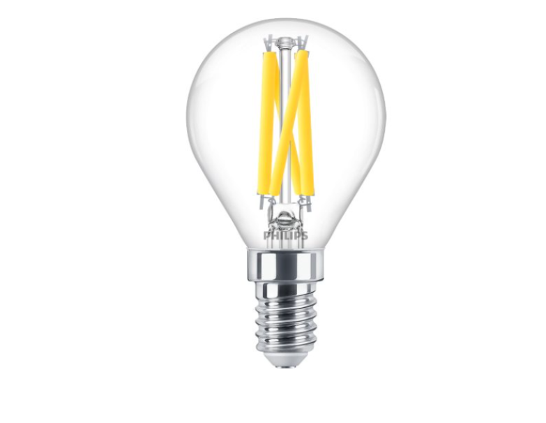 Lampadina led P45 Philips E14 3,4W 2200-2700K - MLLUS40927E14