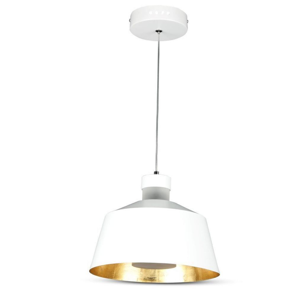 7w Led Pendant Light (acrylic) White Lamp Shade 250*190mm 4000k