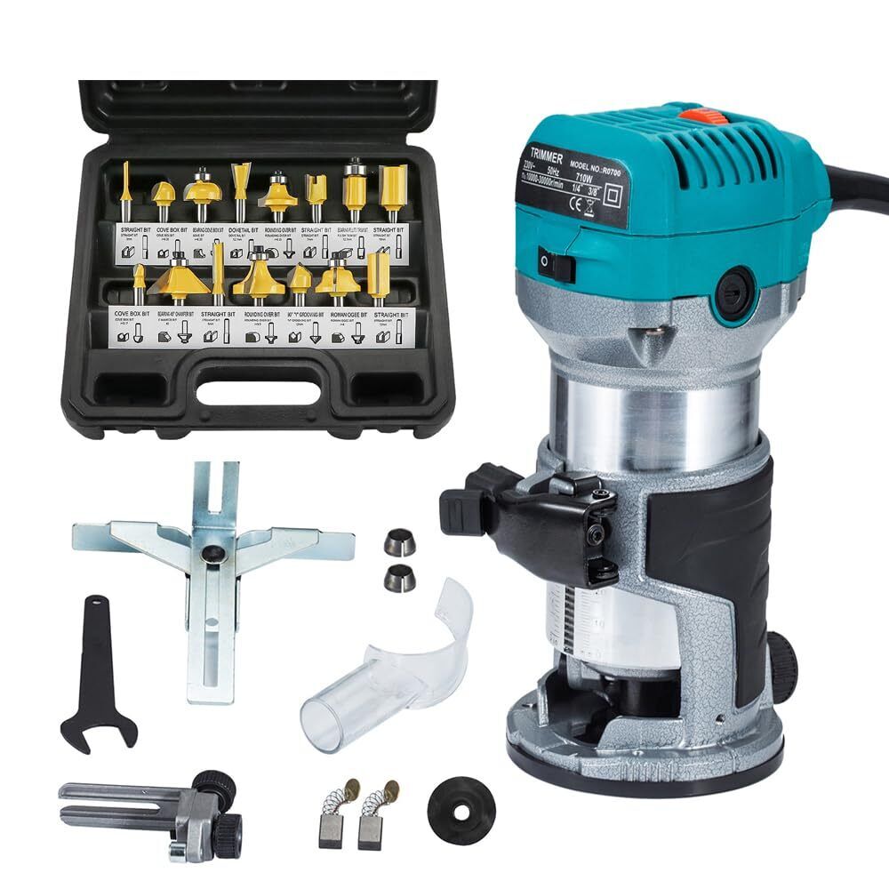 Rifilatore Fresatrice Verticale, Elettrica Fresatrice Palmare Rifilatore per Leg