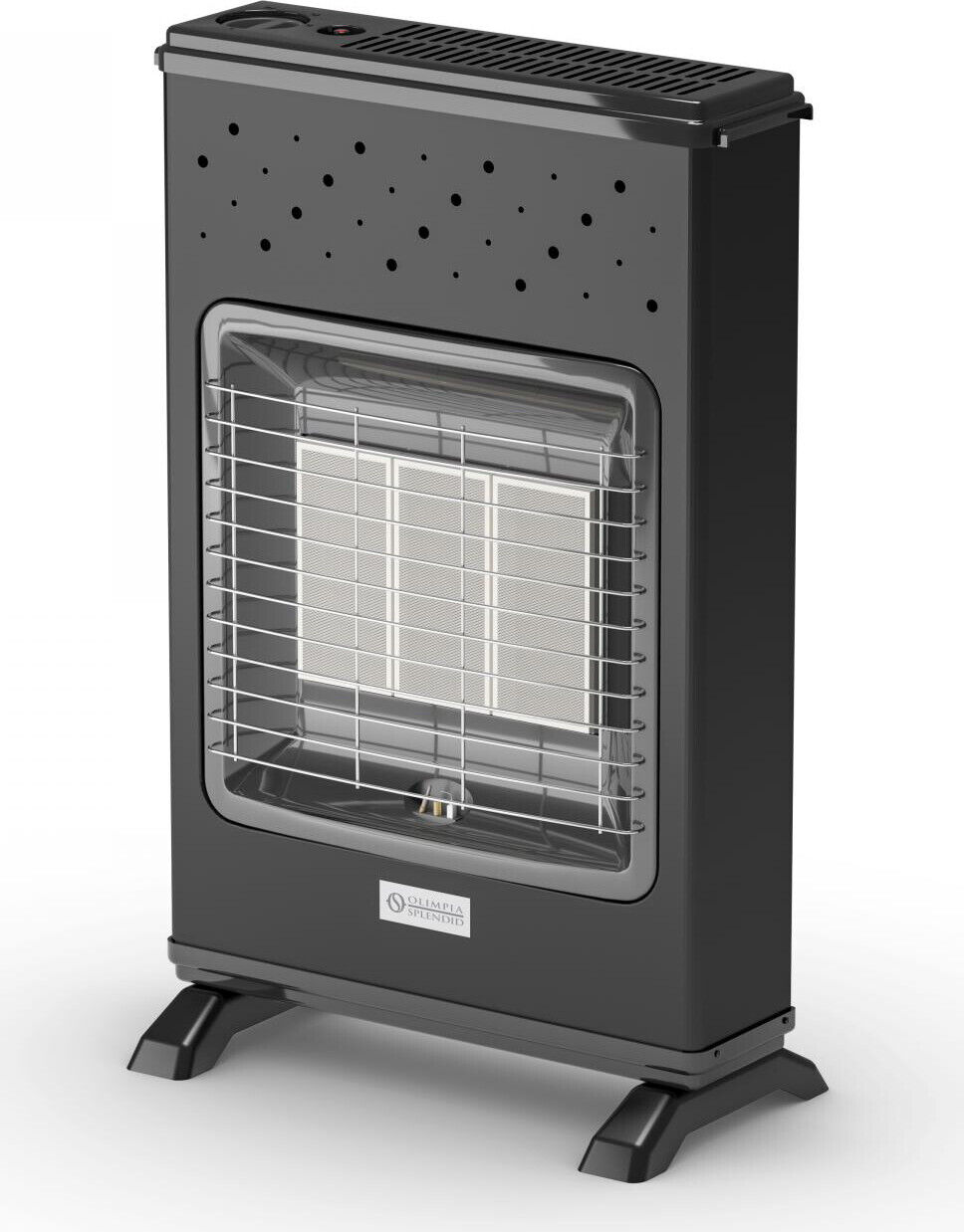 OLIMPIA SPLENDID Stufa a Metano 4200W Infrarossi 100m Nero Infra Metano S1 99233