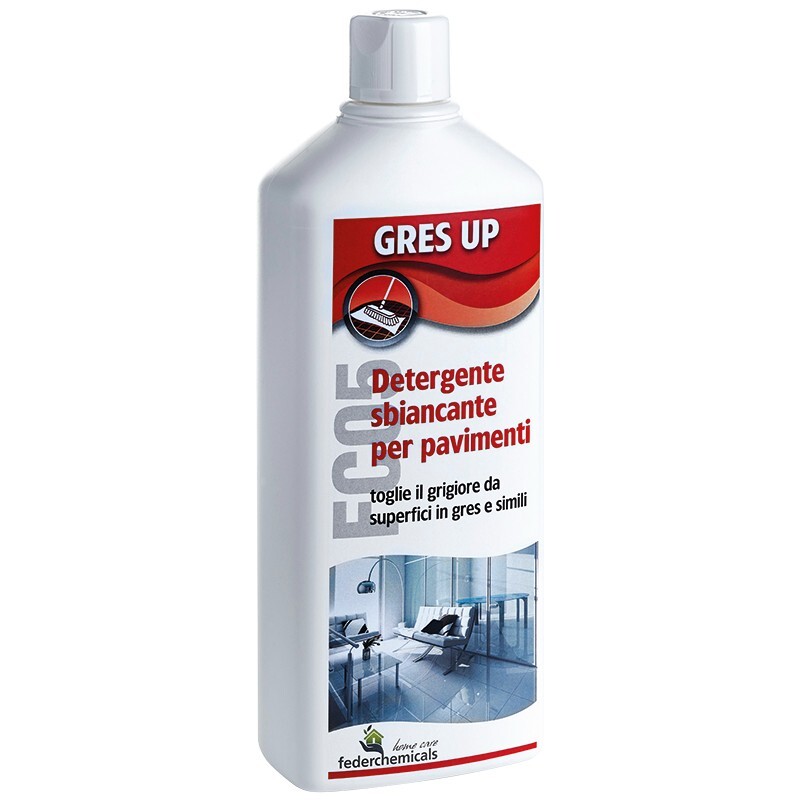 Detergente sbiancante per gres Gres Up lt.1 Federchemicals