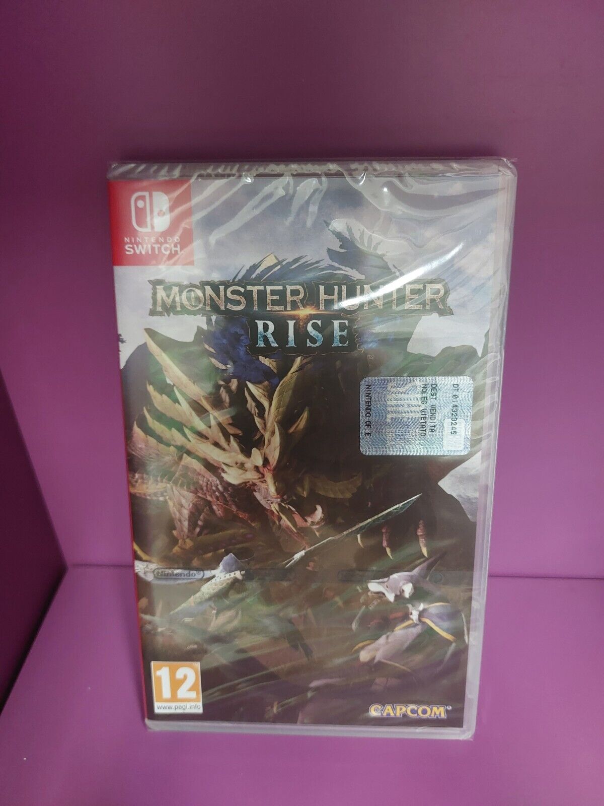 Nintendo Switch MONSTER HUNTER RISE Nuovo