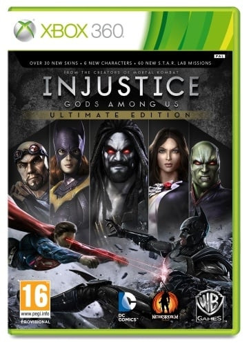 Injustice Gods Among Us, Ultimate Edition, Juego para Consola Microsoft XBOX 360